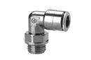 Image of 6522 10-1/4 - Push in fitting swivel elbow 10mm tube 1/4 thread (Pack of 5) - Camozzi | Roladex UK