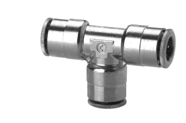 Image of 6540 08 00 - tee coupling (Pack of 5) - Camozzi | Roladex UK