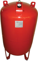 Profec Tank Steel Powder Coating 1 1/4" Female Thread 10Bar Red 500Ltr Type Vertical | Profec | UK Supplier | Roladex