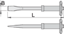 Unior Mason`s chisel with guard, 250 – Roladex Industrial Ltd, www.roladex.co.uk