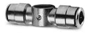 Image of 6620 6-1/4 - Push in fitting double banjo ring connector 6mm tube 1/4 (Pack of 5) - Camozzi | Roladex UK