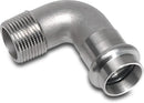 Bonfix Elbow 90° Stainless Steel 316L 1 1/4" x 35mm Male Thread x Press Fit | Bonfix | UK Supplier | Roladex