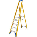 Fibreglass Platform Stepladder - 8 Tread