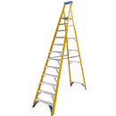 Fibreglass Platform Stepladder - 12 Tread