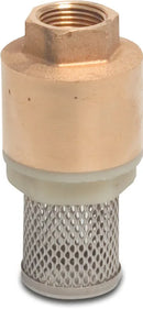 Profec Valve Spring Loaded Brass 1 1/2" Female Thread 8Bar Dn40 Stainless Steel 304 | Profec | UK Supplier | Roladex