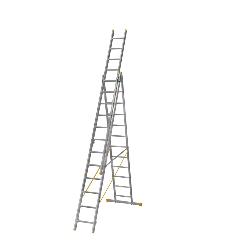 ExtensionPlus X4 Box Section Combination Ladder - Triple 3.52m