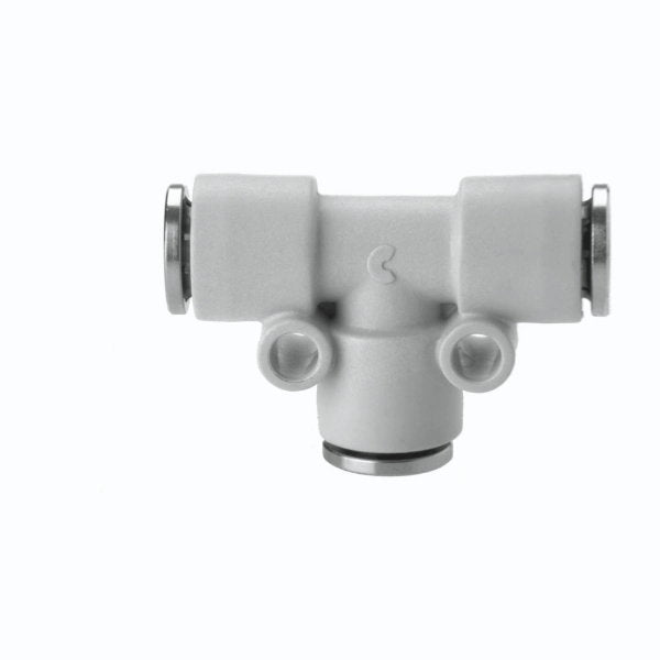 Image of F7540 16 - Technopolymer fitting equal tube tee 16mm tube (Pack of 5) - Camozzi | Roladex UK