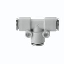 Image of F7540 10 - Technopolymer fitting equal tube tee 10mm tube (Pack of 5) - Camozzi | Roladex UK