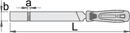 Unior Flat file with handle, smooth, 200 – Roladex Industrial Ltd, www.roladex.co.uk