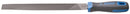Half-round file with handle, bastard, 250