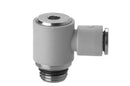 Image of 7622 12-3/8 - Technopolymer fitting single banjo 12mm tube 3/8 thread (Pack of 5) - Camozzi | Roladex UK