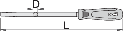 Unior Round file with handle, bastard, 250 – Roladex Industrial Ltd, www.roladex.co.uk