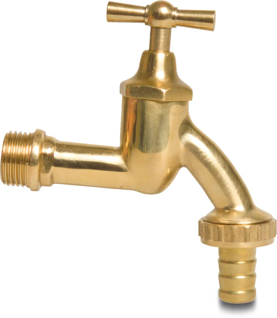 Profec Brass Polished 1/2" x 13mm Male Thread x Hose Tail 8Bar | Profec | UK Supplier | Roladex