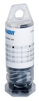 Screw extractors set, 1-6