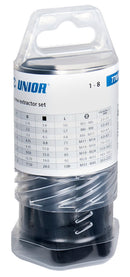Screw extractors set, 1-8