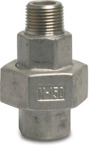 Profec Union Coupler Stainless Steel 316 2" Female Thread x Male Thread 10Bar Type Flat | Profec | UK Supplier | Roladex