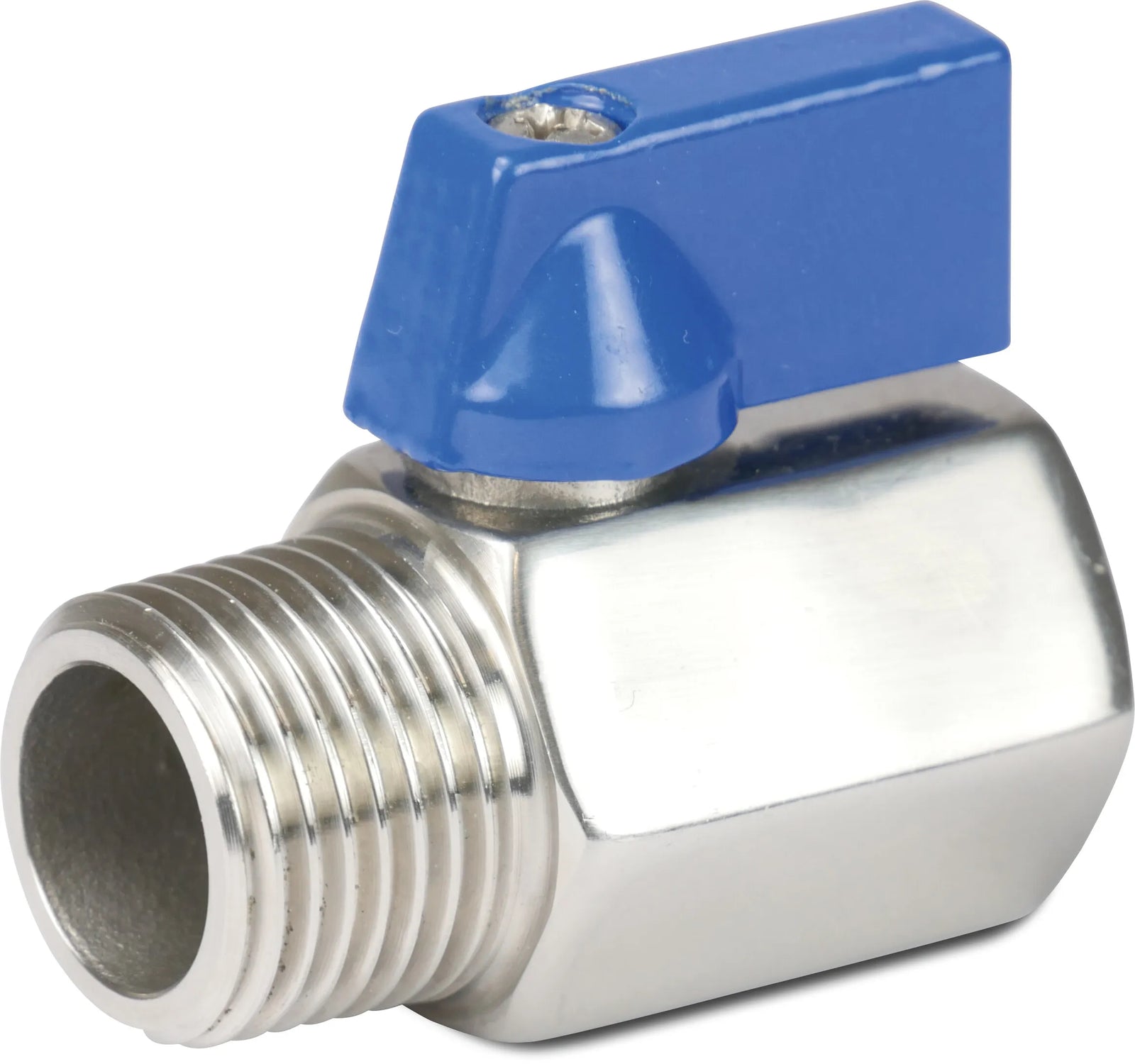 Profec Ball Valve Stainless Steel 316 1/4" Female Thread x Male Thread 40Bar | Profec | UK Supplier | Roladex