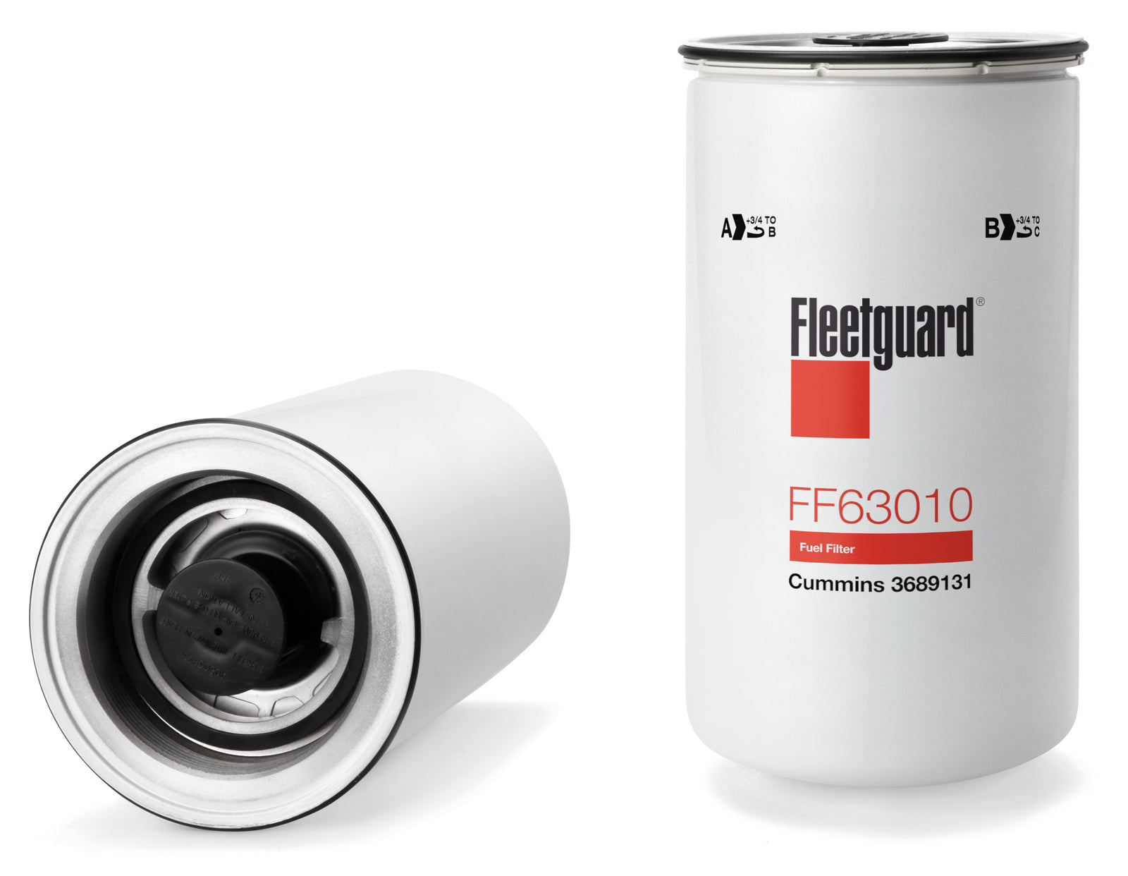 Fleetguard Nanonet Ff/Fws Spinon Metalnonmetal FF63010