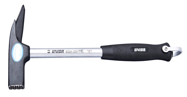 Carpenters` hammer with magnet, for safe work at heights, 550