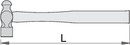 Unior Ball-peen hammer, 340 – Roladex Industrial Ltd, www.roladex.co.uk