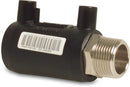 Profec Bush Pe100/Brass Nickel Plated 75mm x 2 1/2" Electrofusion Socket x Male Thread Sdr7,4 24Vac 16Bar 16Bar | Profec | UK Supplier | Roladex