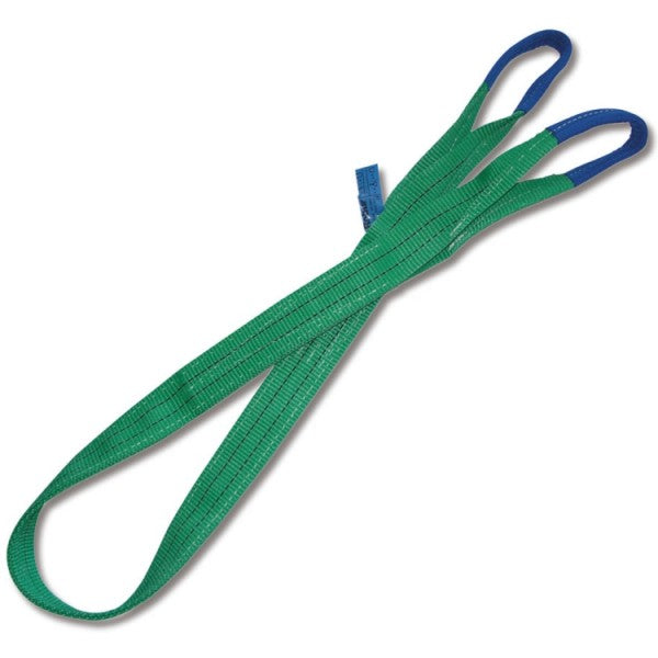 8153 1,5m -T2-EN1492/1 GREEN WEBSLINGS
