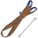 8159 8m -T6-EN1492/1 BROWN WEBSLINGS