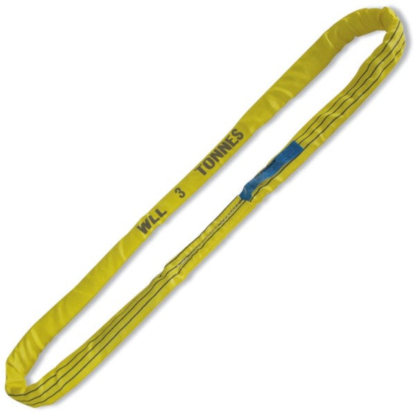 8176 1m -T3-EN1492/2 YELLOW ROUNDSLINGS