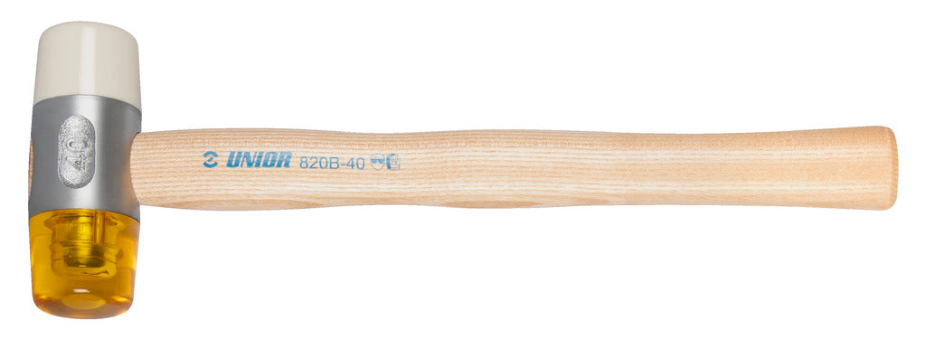 Unior | 629302 | 2-in-1 Plastic hammer - 40mm