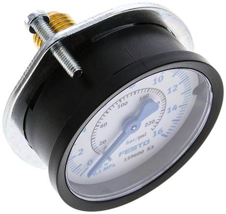Festo | FMA-50-16-1/4-EN | Flanged Pressure Gauge