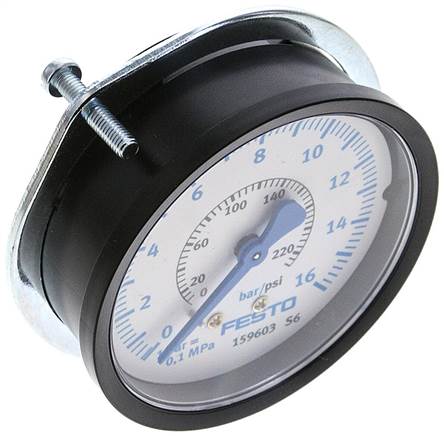 Festo | FMA-63-16-1/4-EN | Flanged Pressure Gauge