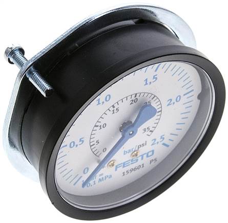 Festo | FMA-63-2,5-1/4-EN | Flanged Pressure Gauge