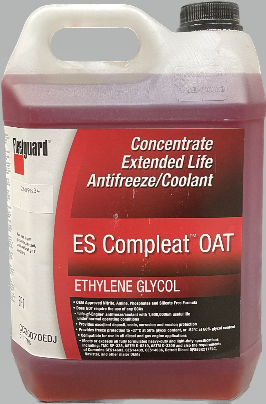 Fleetguard Es Compleat Oat Concentrate CC36070EDJ