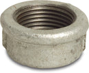 Profec Round Cap Galvanised Cast Iron 1" Female Thread 25Bar | Profec | UK Supplier | Roladex