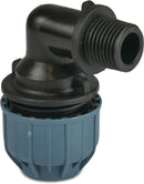 Jason 90° PP 63mm x 2 1/2" Compression Fitting x Male Thread 10Bar | Jason | UK Supplier | Roladex