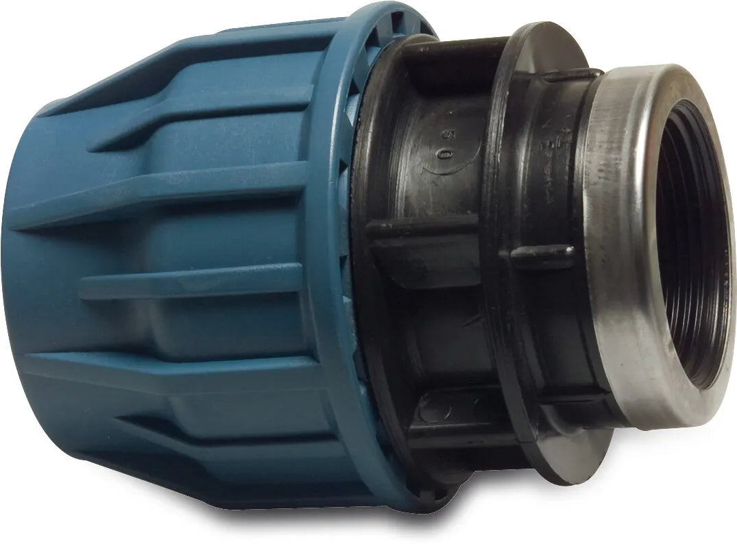 Jason Socket PP 110mm x 3" Compression Fitting x Female Thread 12.5Bar | Jason | UK Supplier | Roladex