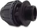 Jasonflex Socket PP 63mm x 2" Compression Fitting x Male Thread 16Bar Grey | Jasonflex | UK Supplier | Roladex