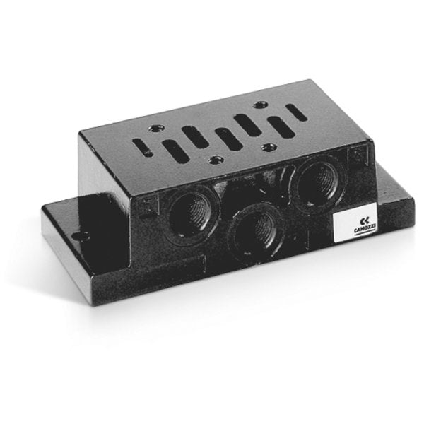 Image of 901-H1 - ISO 1 end block for manifold sub base - Camozzi | Roladex UK