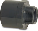 Profec Bush Pvc-U 90/110mm x 2 1/2" Glue Socket/Glue Spigot x Male Thread 10Bar Grey | Profec | UK Supplier | Roladex
