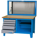 Unior | 612331 | Work bench with cabinet with roller shutter - 1500mm