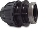 Jasonflex Socket PP 50mm x 1 1/2" Compression Fitting x Female Thread 16Bar Grey | Jasonflex | UK Supplier | Roladex
