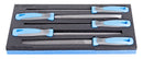Unior | 621082 | Set of half smooth files in SOS tool tray - /5