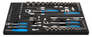 Unior | 621389 | Set of socket wrenches with accessories in SOS tool tray - /96