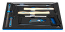 Set of tools in SOS tool tray