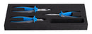 Set of BI pliers in SOS tool tray, /3