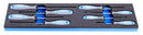 Set of TBI screwdrivers in SOS tool tray, /8