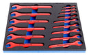 Unior | 621782 | Set of insulated open end wrenches in SOS tool tray