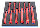 Unior | 621784 | Set of insulated offset ring wrenches in SOS tool tray
