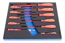 Unior | 621800 | Set of insulated flat screwdriver VDETBI in SOS tool tray