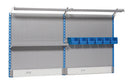 Perforated back - module C4, 2m